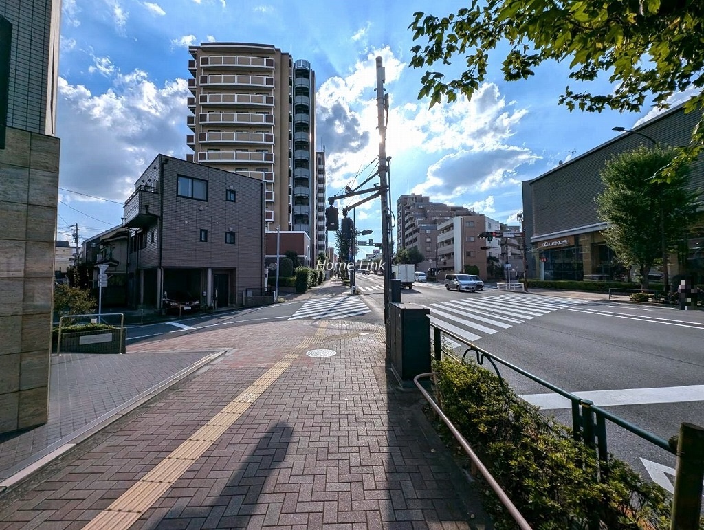 プレディアンスフォート小竹向原　北西側 前面道路